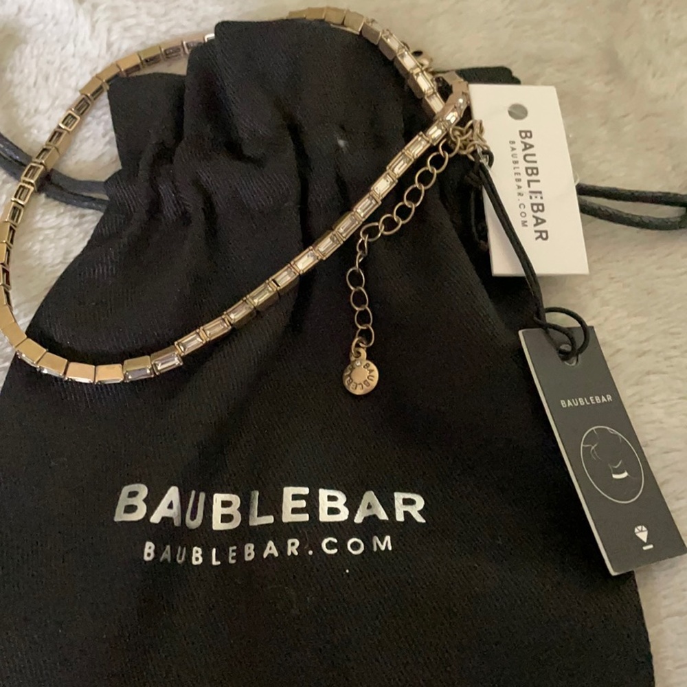 BAUBLEBAR crystal chain choker NWT